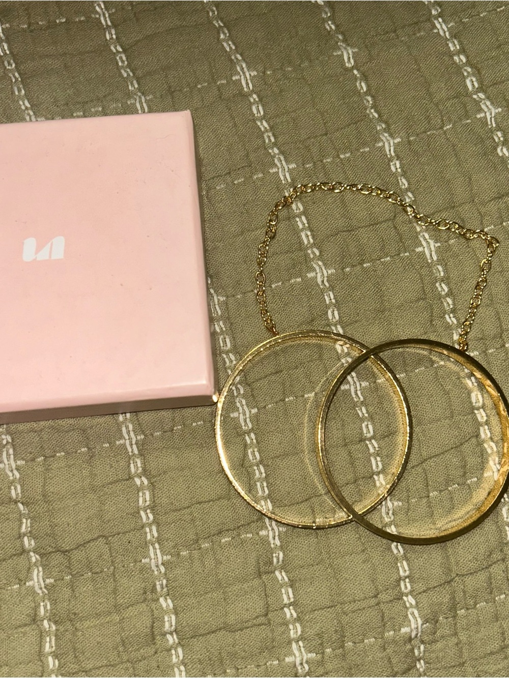 Unbound Gold Cleo Bangle Handcuffs Stackable Size Small - Picture 3 of 7